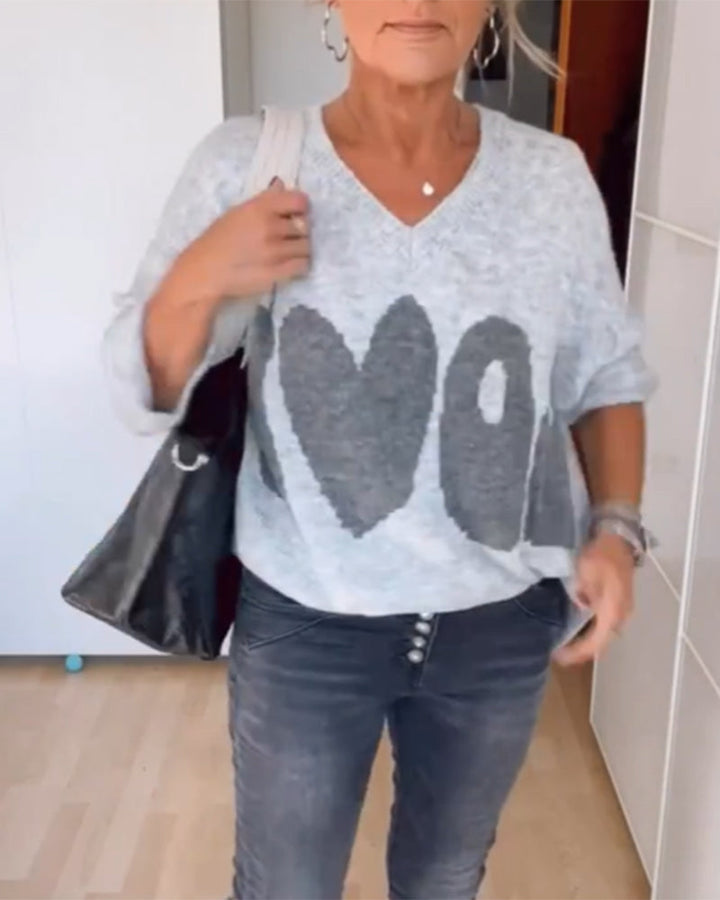Melanie| Neulepaita sydänkuviolla