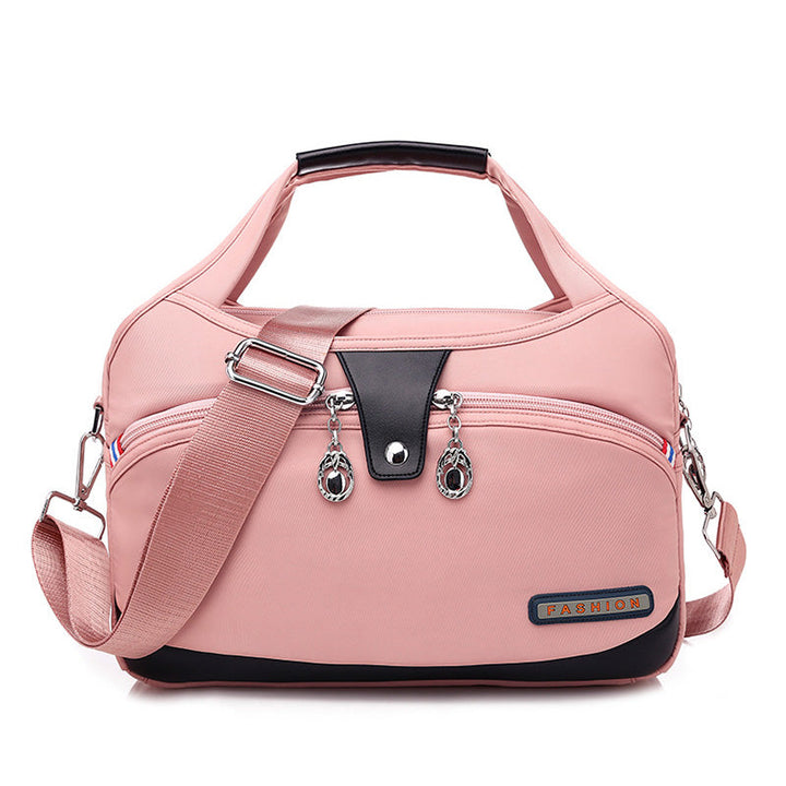 Damen Umhängetasche | Diebstahlsichere wasserabweisende Tasche mit mehreren Fächern