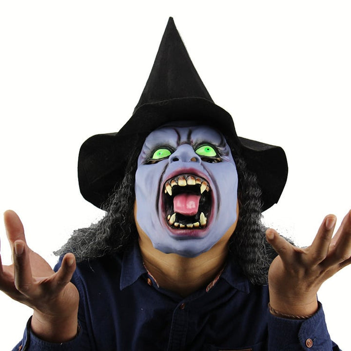 HorrorFace™ Realistische Halloween-Maske | Weicher Latex | Beweglicher Mund | Atmungsaktiv &amp; Handgefertigt