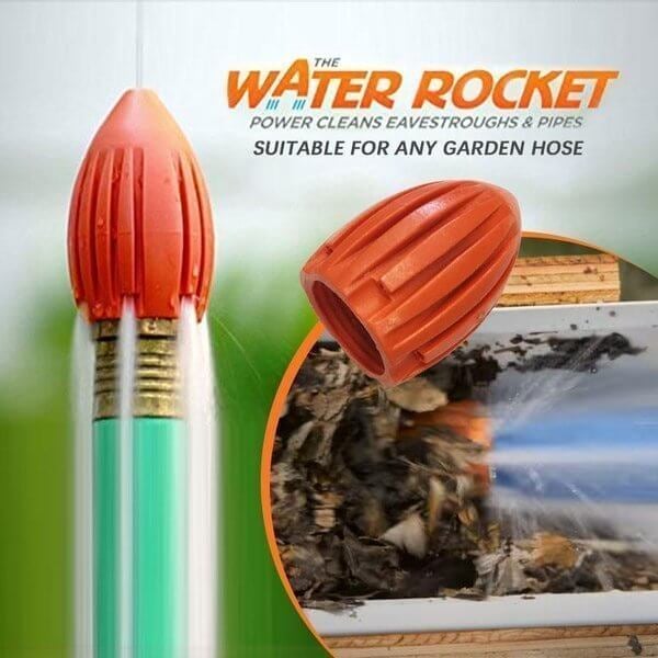 GutterBlaster™ Removes Clogs Quickly