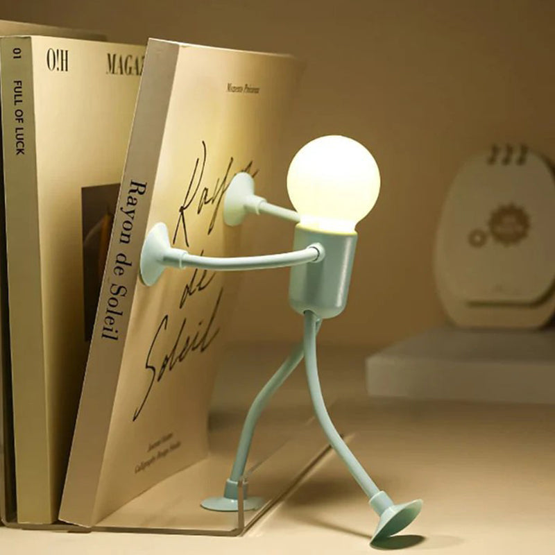 LED night light BeamLight athlete figure | Adjustable &amp; creative poses | Warm white, energy-efficient | USB/plug operation, approx. 25 cm