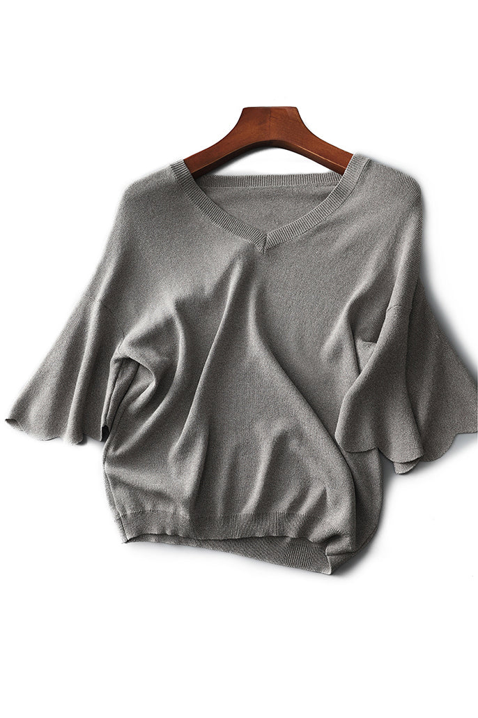 Lea| Hauts pour femme à col en V