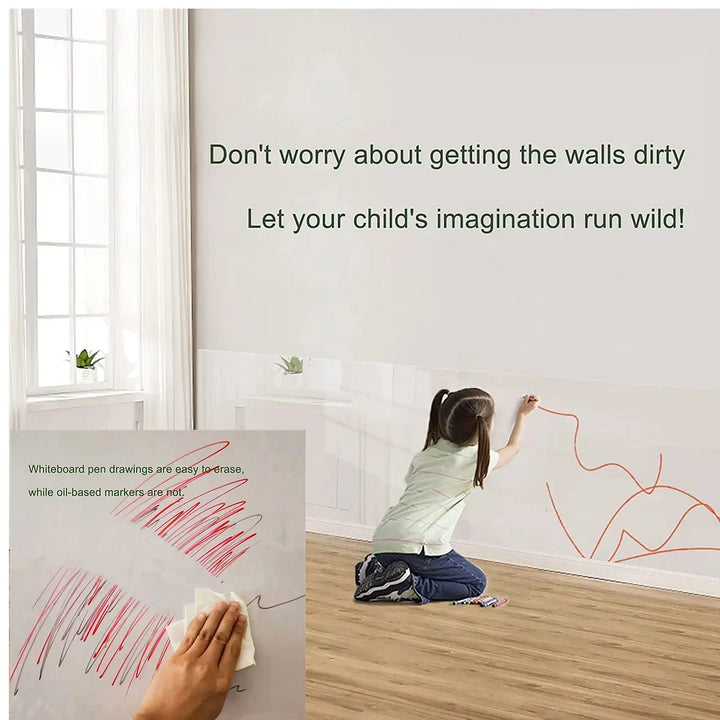 WandSchild™ Elektrostatisch absorbierende Wandschutzfolie