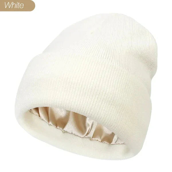 Unisex Beanie | Anti-Statik &amp; Anti-Frizz | Weiches, Glattes Gewebe | Verwirrungsfreies Design
