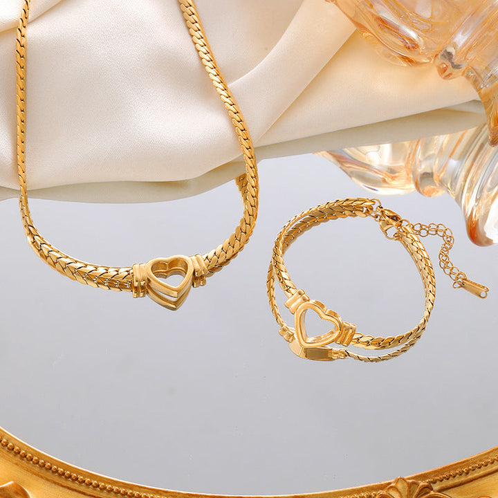 Bracelet chaîne Love Hart