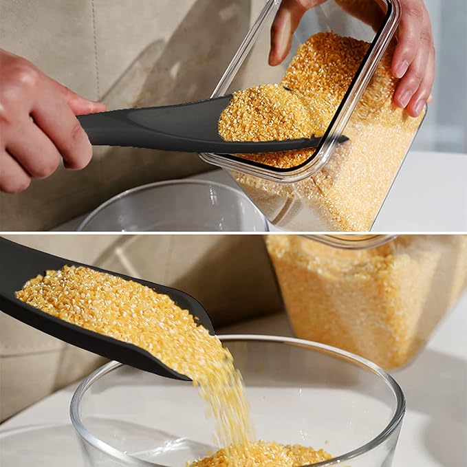 2-in-1 Kochlöffel und Pfannenwender | Hitzebeständiges Silikon bis 230 °C