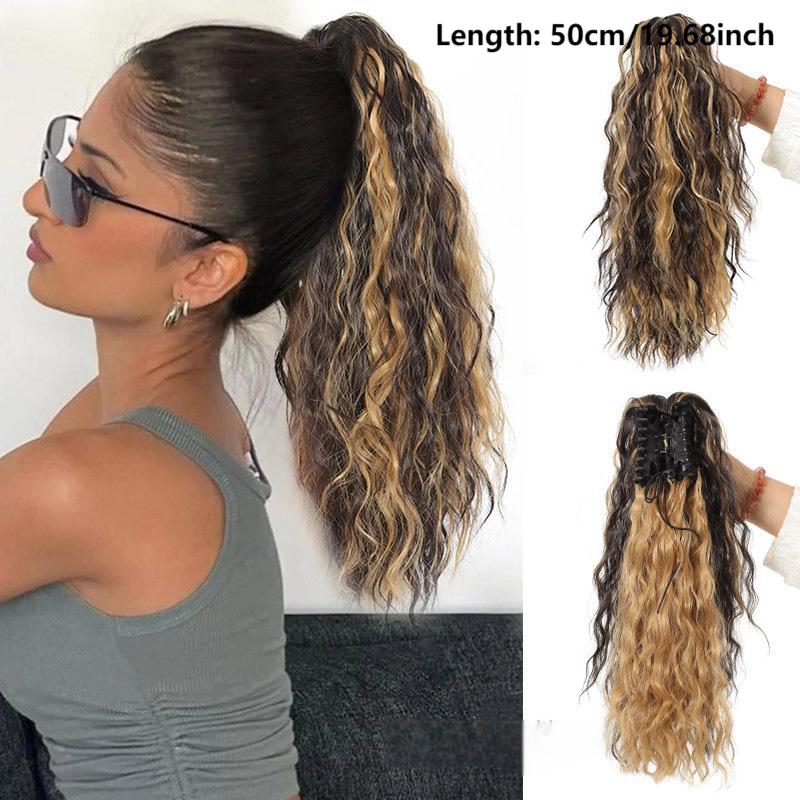 GlamBraid™ Natural Seamless Ponytail