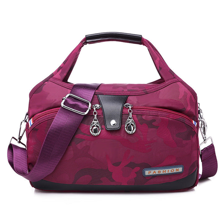 Damen Umhängetasche | Diebstahlsichere wasserabweisende Tasche mit mehreren Fächern