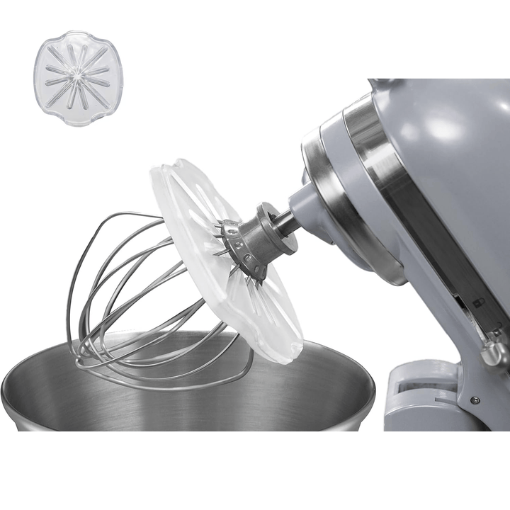 Pulitore per fruste KitchenAid a 6 fili | Rimuove residui di impasto in pochi secondi | Supporto paraspruzzi | Per ciotole da 4,5–5 qt con testa inclinabile e sollevabile