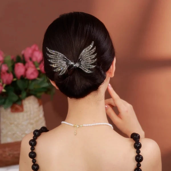 Haarband für Dutt ohne Haarnadeln | QuickTwist Stylinghilfe für French Twist