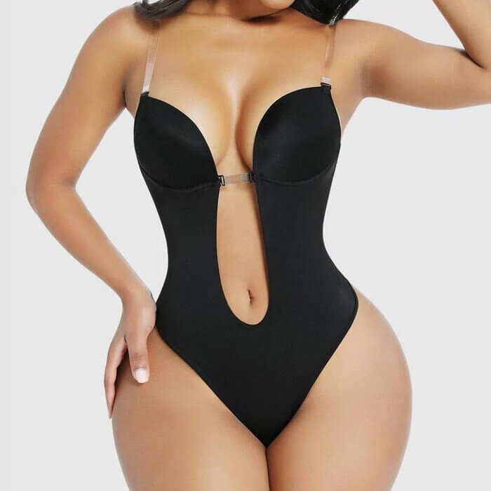 NakedElegance™ Body dos nu avec soutien-gorge intégré