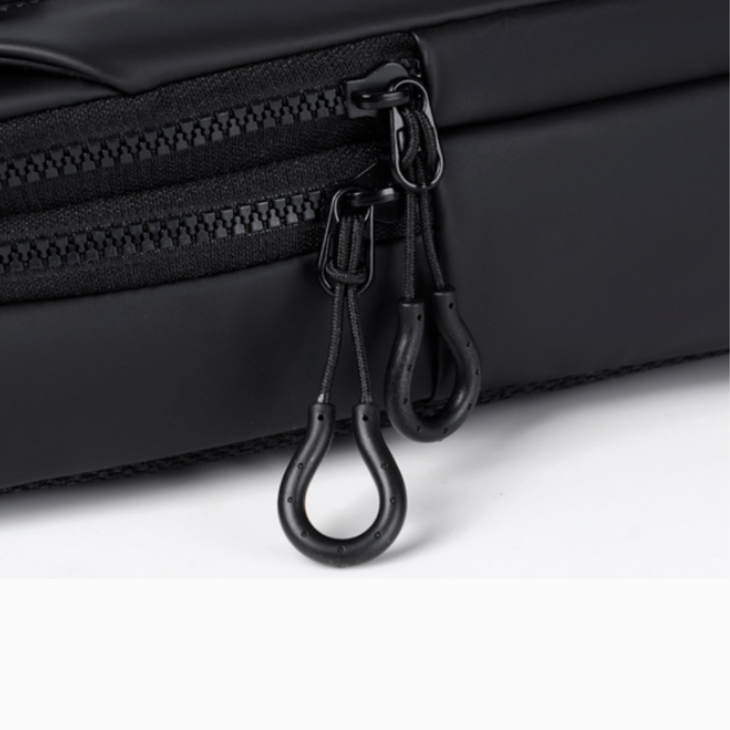 Táskás lopásgátló crossbody táska rejtett cipzárokkal és vízlepergető anyagból | 6+ rekesz útlevél/telefon számára | Biztonságos és kompakt