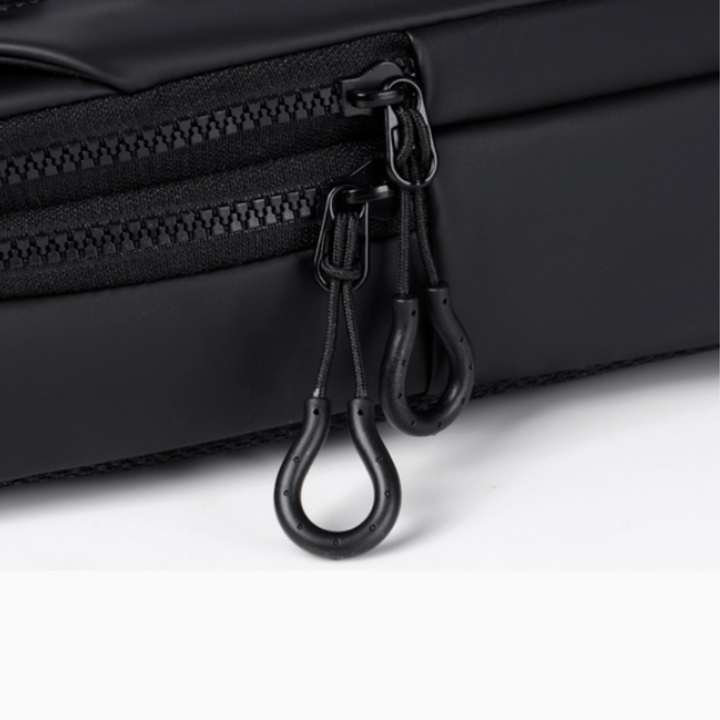 Táskás lopásgátló crossbody táska rejtett cipzárokkal és vízlepergető anyagból | 6+ rekesz útlevél/telefon számára | Biztonságos és kompakt