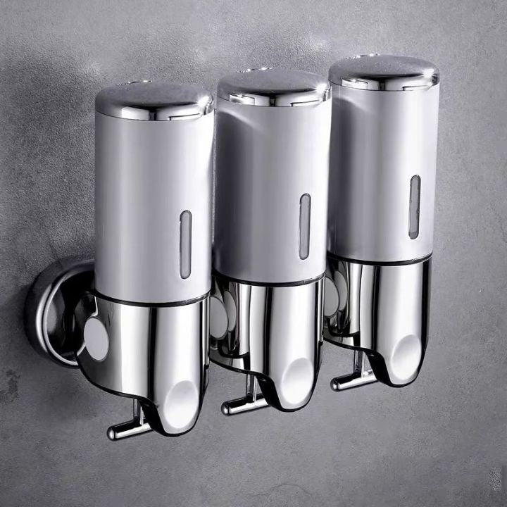 Wall-Mounted Soap Dispenser | Stainless Steel &amp; ABS | Modern Design | Space-Saving &amp; Refillable