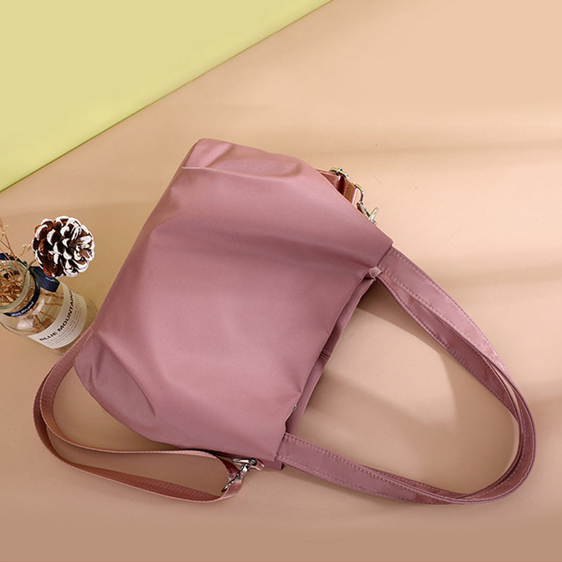 Damen Umhängetasche | Wasserdichte Nylontasche mit verstellbarem Schultergurt
