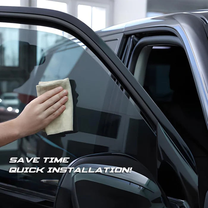 Film teinté universel pour vitres de voiture | Protection UV &amp; chaleur pour voiture plus fraîche | Protection visuelle avec visibilité claire, facile à poser