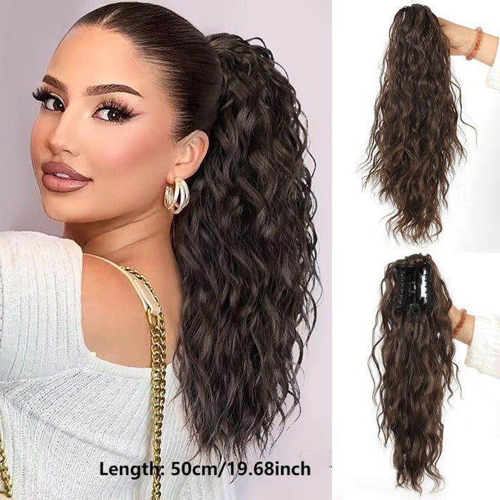 GlamBraid™ Natural Seamless Ponytail