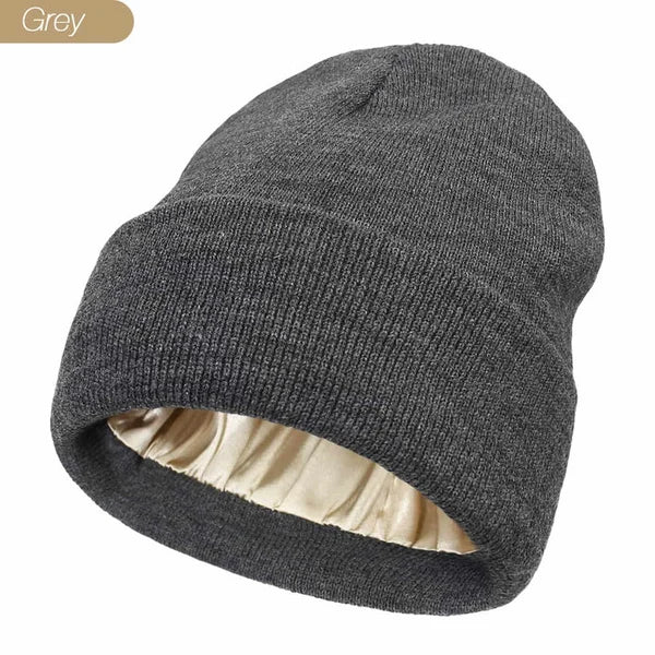 Unisex Beanie | Anti-Statik &amp; Anti-Frizz | Weiches, Glattes Gewebe | Verwirrungsfreies Design