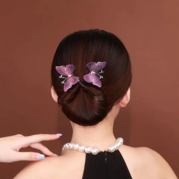 Haarband für Dutt ohne Haarnadeln | QuickTwist Stylinghilfe für French Twist