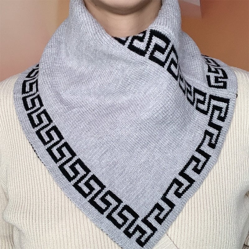Damen Dreieckstuch | Weicher leichter Strickschal mit vielseitiger Passform für Herbst und Winter