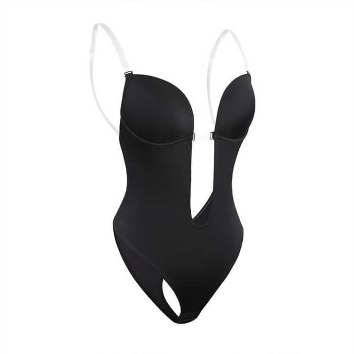 NakedElegance™ Body dos nu avec soutien-gorge intégré
