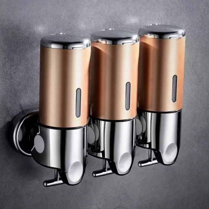 Wall-Mounted Soap Dispenser | Stainless Steel &amp; ABS | Modern Design | Space-Saving &amp; Refillable