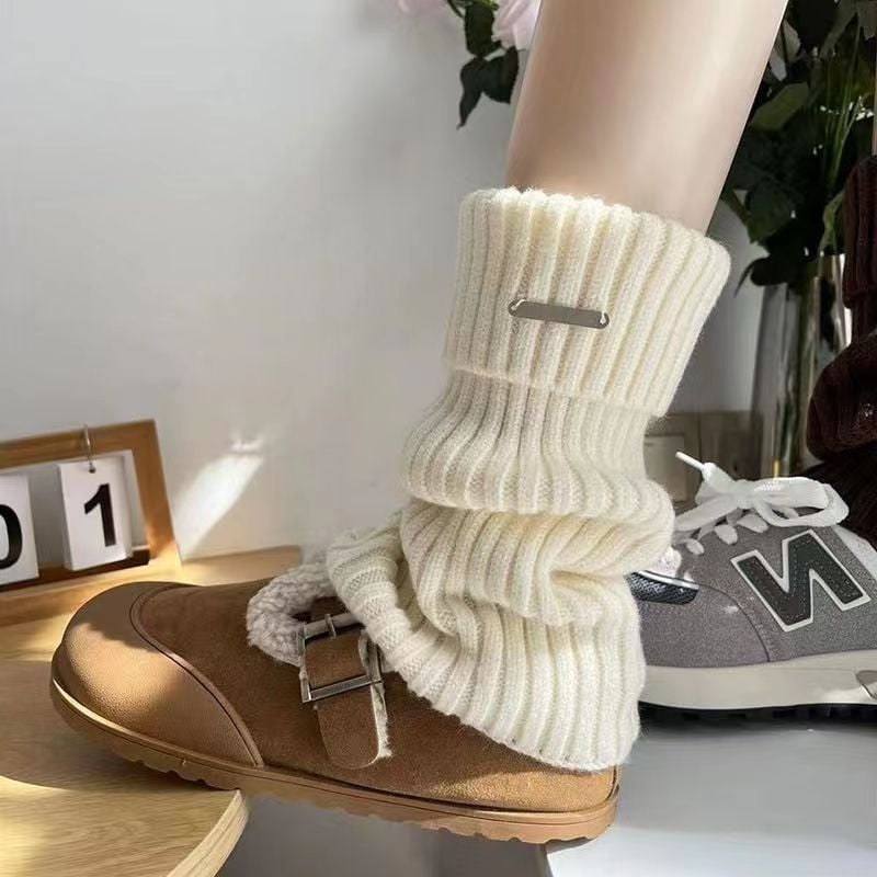 Chaussettes femme longueur cheville | Chaudes et douces | Style rétro Y2K | Élastiques et respirantes