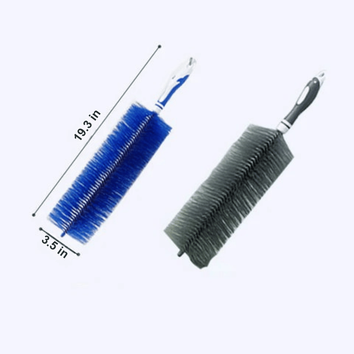 Flexible Mikrofaser Staubbürste | Biegsamer Staubwedel für Möbel, Ventilatoren &amp; Schmale Zwischenräume | Waschbar