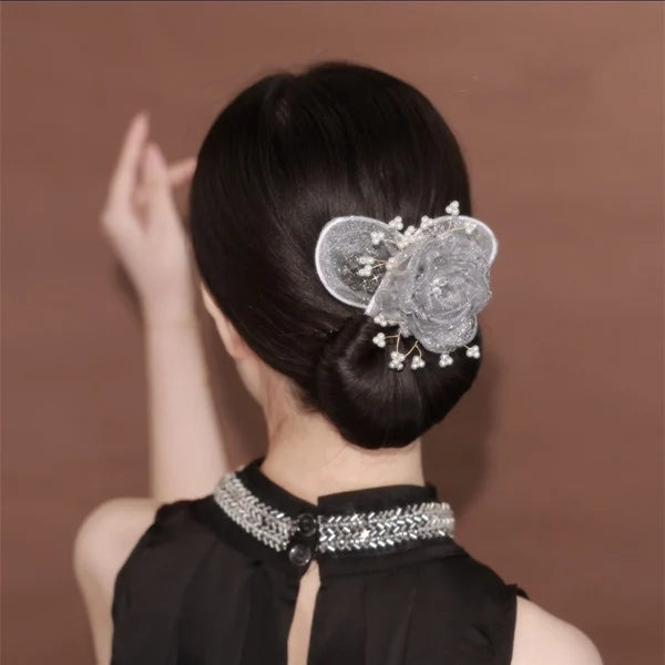 Haarband für Dutt ohne Haarnadeln | QuickTwist Stylinghilfe für French Twist