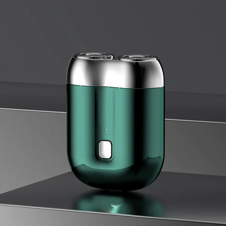 Elektrorasierer wasserdicht IPX6 | Kompakter USB-Rasierer mit 60 Min. Akkulaufzeit für Nass- &amp; Trockenrasur