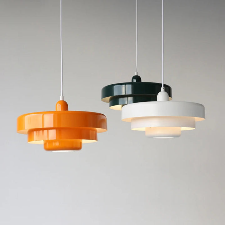 Pendelleuchte aus Eisen im Retro-Design | Verstellbare Hängelampe mit E26/E27-Fassung | Statement-Leuchte
