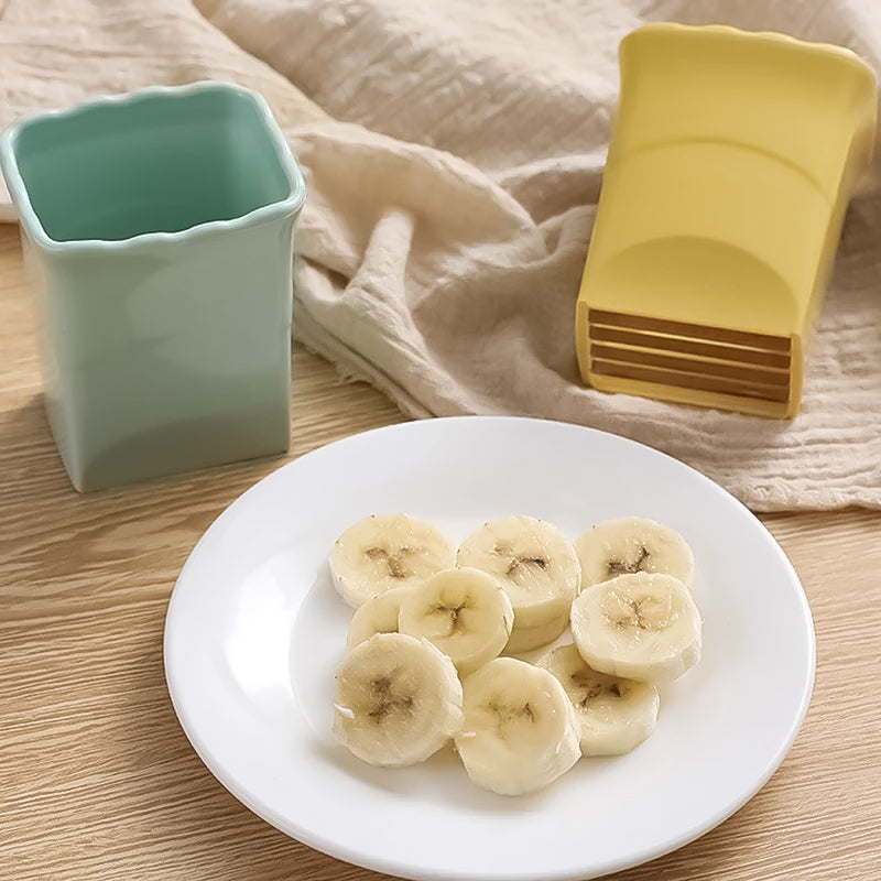 SchnitteBecher™ Lebensmittel mühelos schneiden