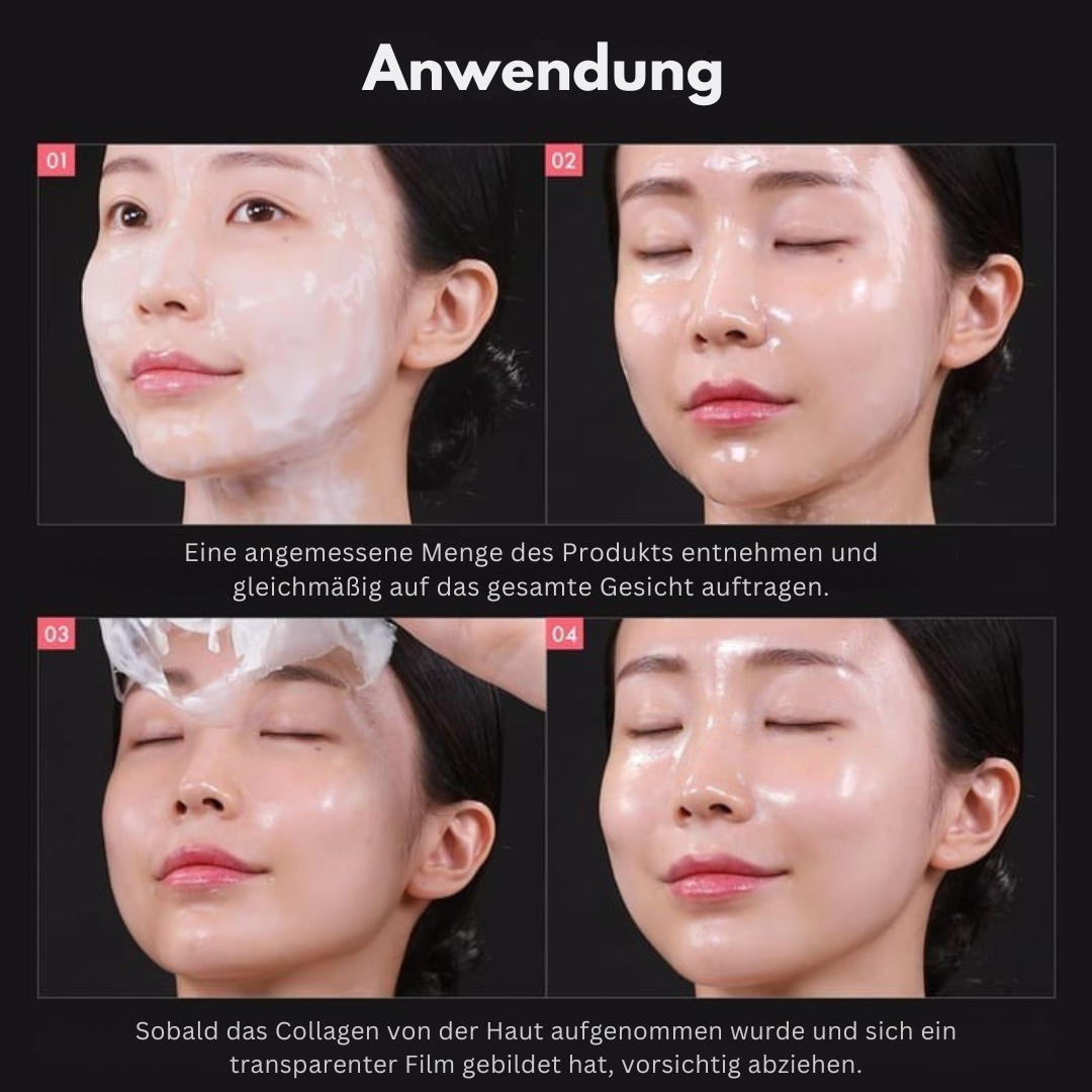 Collagen Cream Mask for Face | Moisturizing &amp; Glow Effect | Nourishing, Smoothing &amp; “Glasskin” Finish, K-Beauty Inspired