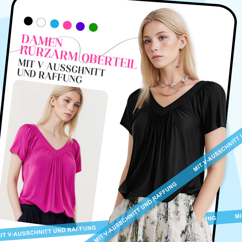 Lisbeth™ Flattering Pleated Blouse