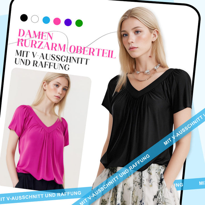 Lisbeth™ Flattering Pleated Blouse