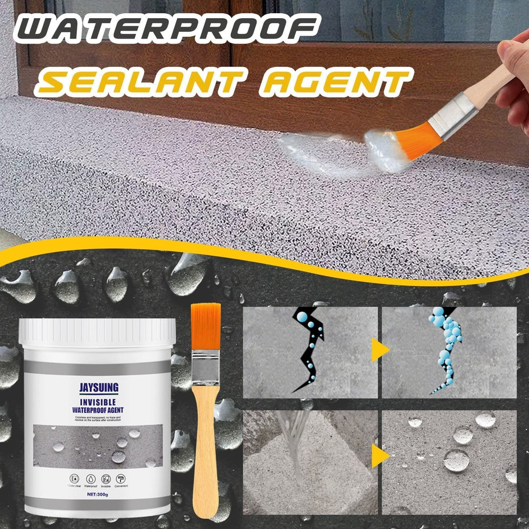 Transparent Anti-Leak Sealant 30 g | Waterproof Sealing of Cracks &amp; Joints | For Roof, Bathroom, Windows &amp; Pipes | −20 to 120 °C