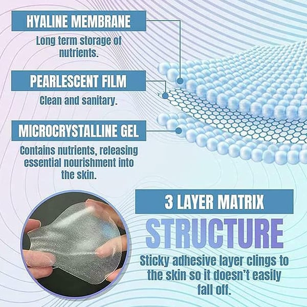 Anti-wrinkle lifting strips | Instant effect for face &amp; eyes | Plant essence | Invisible &amp; breathable