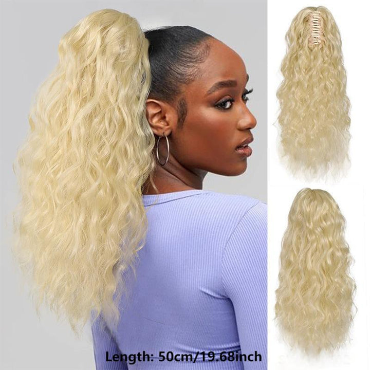 GlamBraid™ Natural Seamless Ponytail