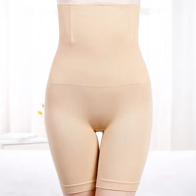 High Waist Shapewear Shorts für Damen | Figurformender Bauch- &amp; Hüftformer | Glättender Body Shaper für mehr Kurven