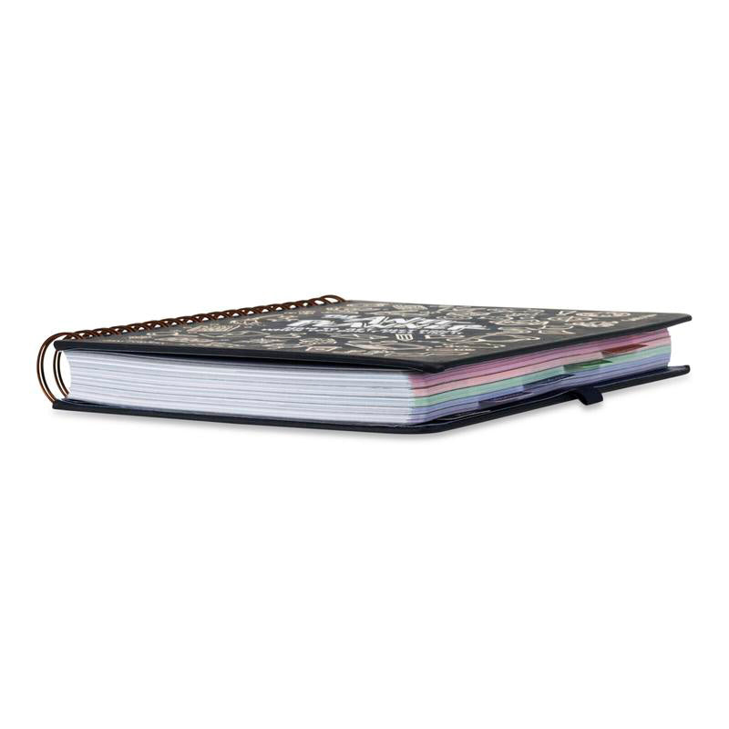 Anti-Planer Arbeitsbuch gegen Prokrastination | 165+ Strategien für Fokus &amp; Umsetzung | Undatiert, vollfarbig | 328 Seiten (25×22,9 cm)