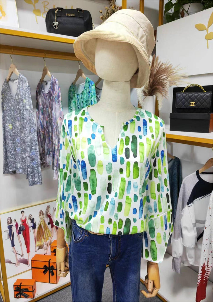 Helena | Top unico con scollo a V