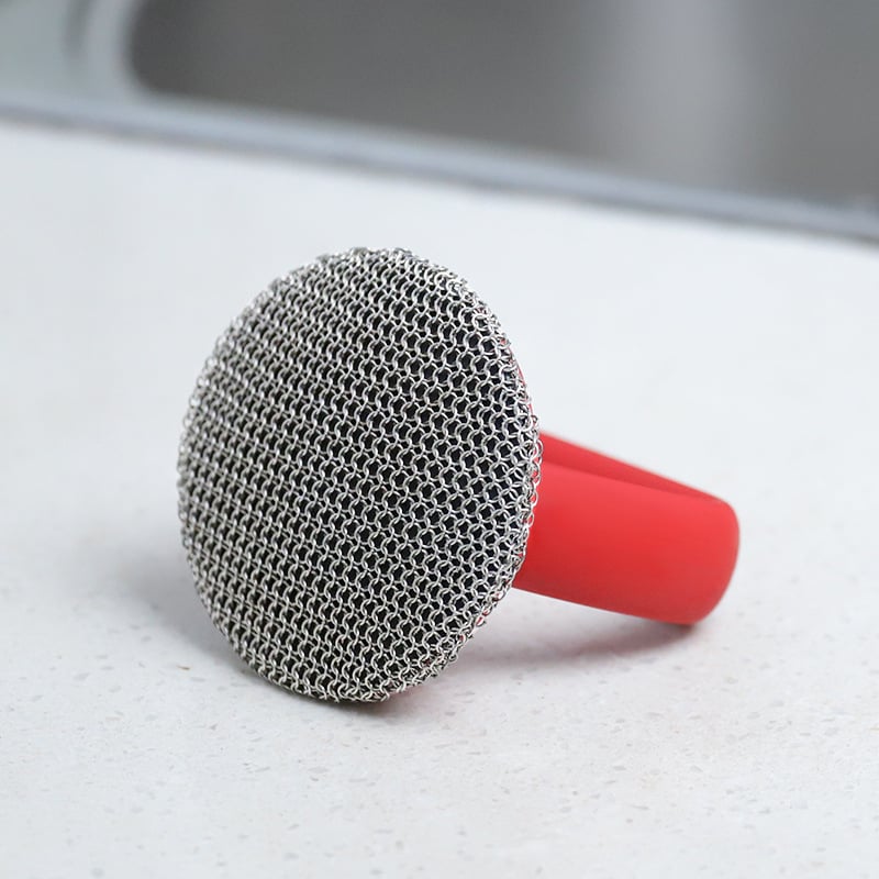StahlPeeling™ Ergonomischer Schrubber aus Edelstahl