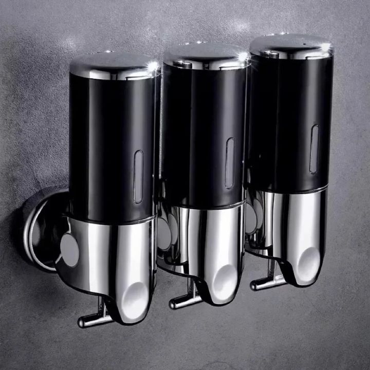 Wall-Mounted Soap Dispenser | Stainless Steel &amp; ABS | Modern Design | Space-Saving &amp; Refillable
