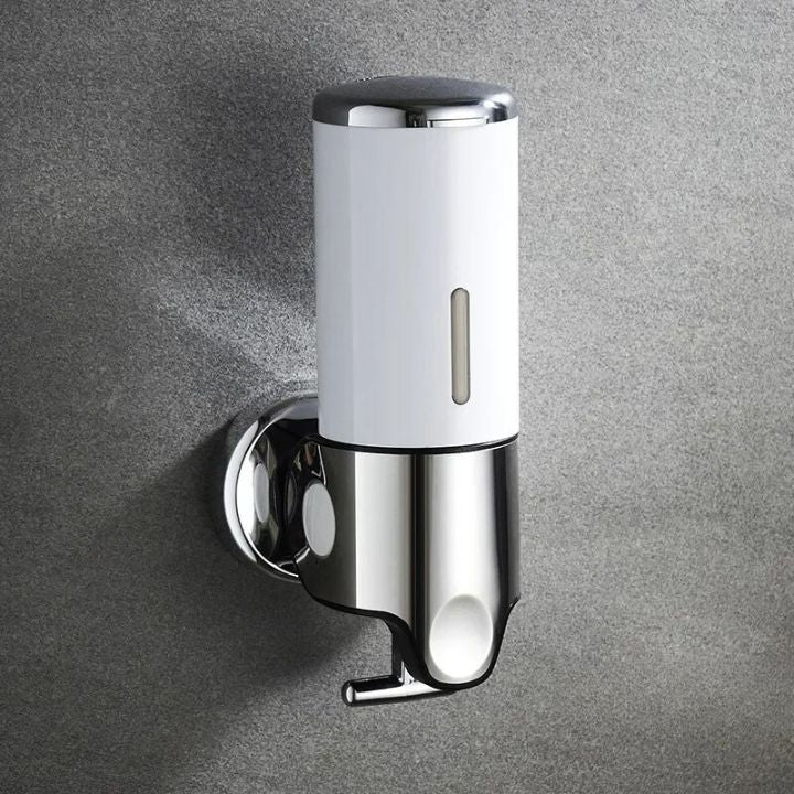 Wall-Mounted Soap Dispenser | Stainless Steel &amp; ABS | Modern Design | Space-Saving &amp; Refillable