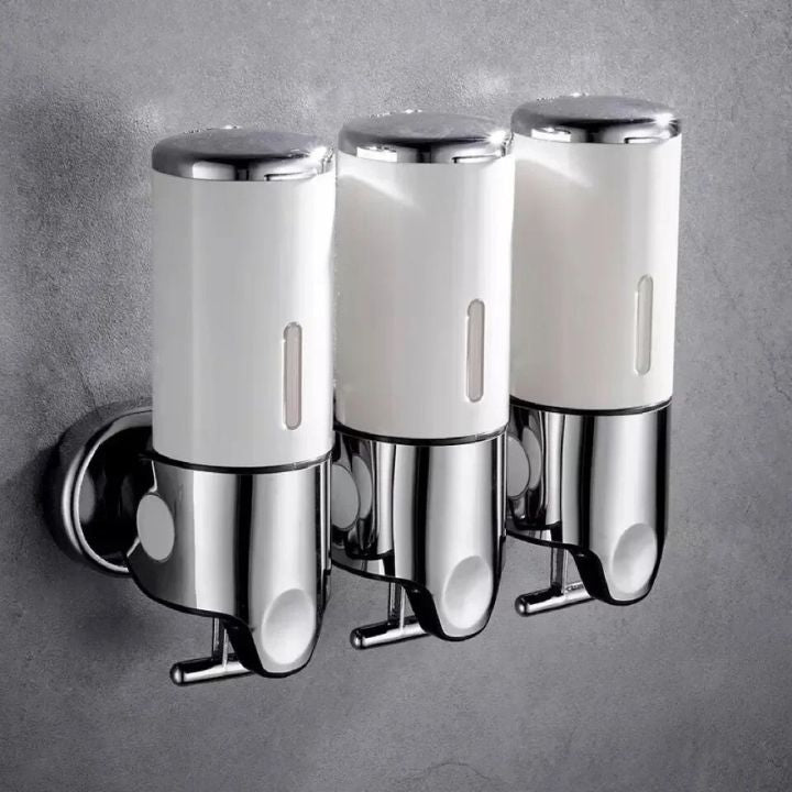 Wall-Mounted Soap Dispenser | Stainless Steel &amp; ABS | Modern Design | Space-Saving &amp; Refillable