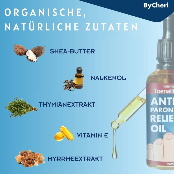 Nail care oil for irritated nail edges | With clove oil, vitamin E &amp; shea butter | 10 ml