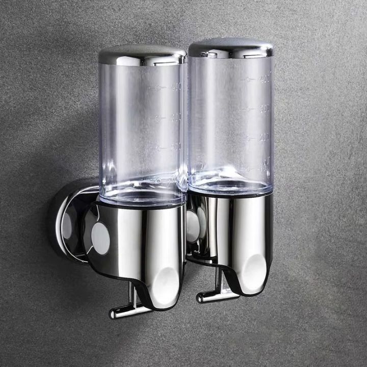 Wall-Mounted Soap Dispenser | Stainless Steel &amp; ABS | Modern Design | Space-Saving &amp; Refillable