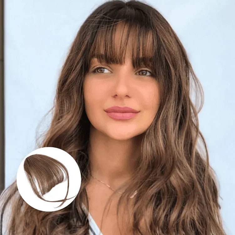 Clip-in Ponyfrisur für Damen | Sofort neuer Look ohne Schneiden | Leicht, atmungsaktiv &amp; bequem | Sicherer Halt | Mehrere Farben