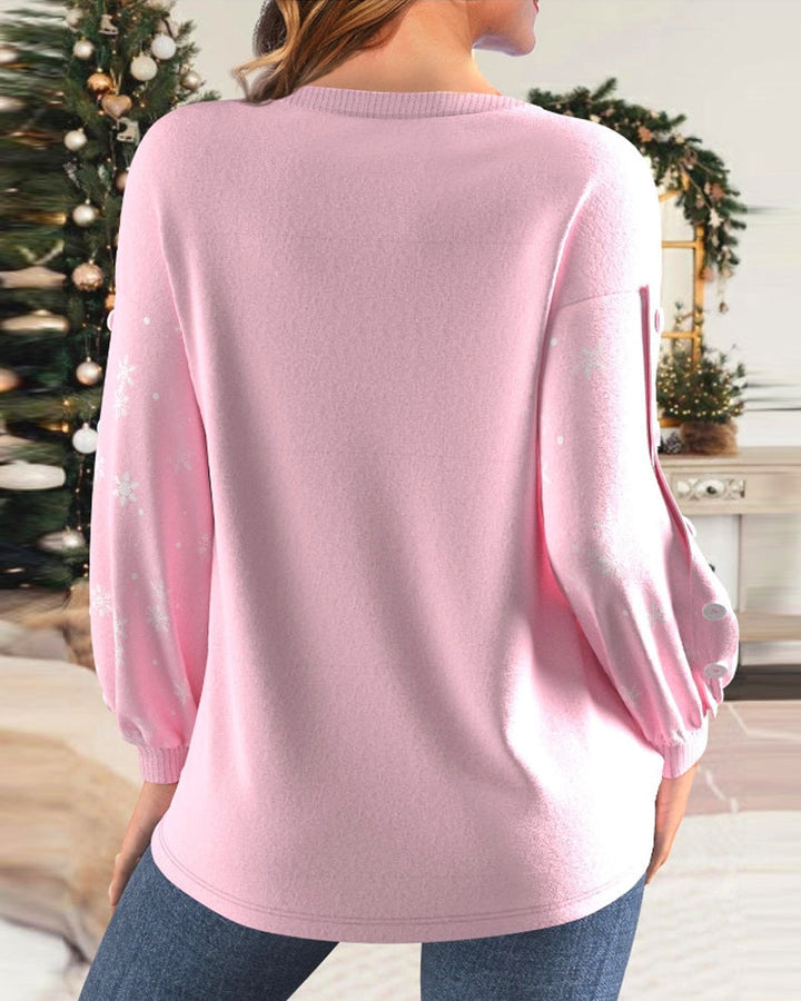 Silke| Maglione natalizio a maniche lunghe