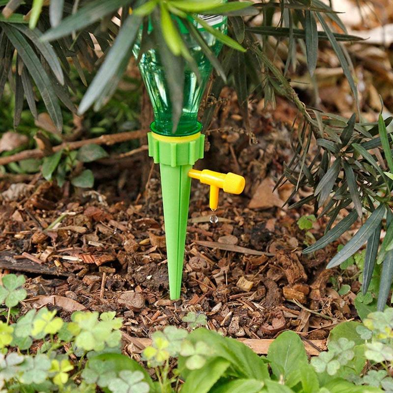 Automatische Bewässerungsstifte 15 cm | Selbstbewässerungssystem für Zimmerpflanzen, Balkon &amp; Urlaub